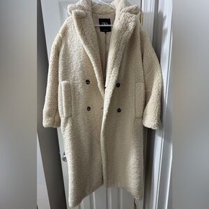 Zara fleece coat in excellent condition